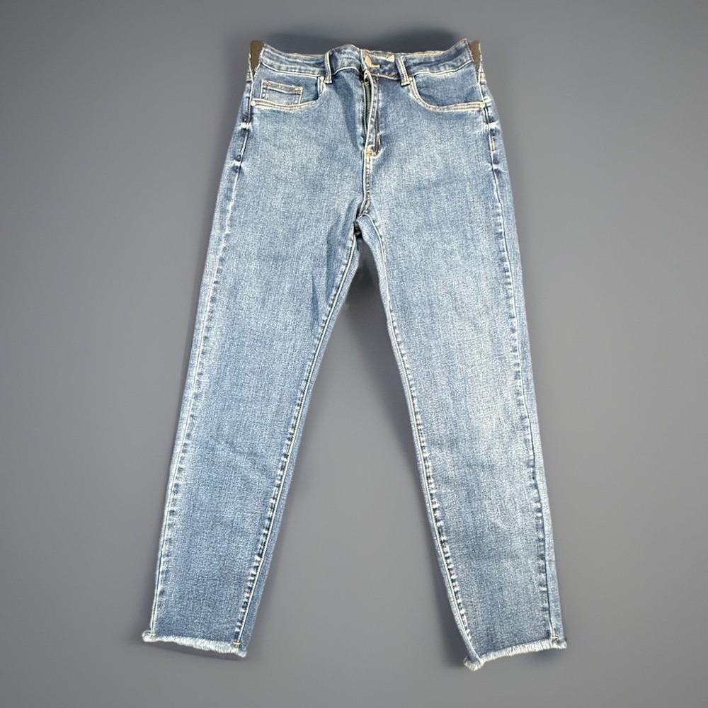 Tractr Jeans Womens 10/30 Light Blue Tencel Stretch Skinny 5-Pocket (1510)